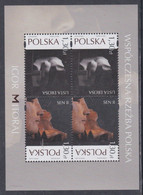 Pologne N° 3977 / 78 F XX Sculptures Polonaise Contemp, Les 4 Valeurs  Se Tenant En 1 Petite Feuille Sans Charnière, TB - Fogli Completi