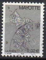 MAYOTTE N° 151 O Y&T 2004 Carte De L'île - Gebraucht