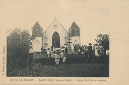 La Réunion Saint Paul  Bois De Nèfles  Eglise Notre Dame De La Visitation  Office Messe  Dosité St Denis - Saint Paul