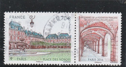 FRANCE 2016 PARIS PLACE DES VOSGES OBLITERE A DATE YT 5055 - - Used Stamps