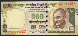 INDIA P106a 500 RUPEES 2015 NO LETTER Signature 21 XF-AU NO P.h. - Inde