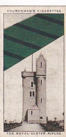 Well Known Ties 2nd 1935 - 5 Royal Ulster Rifles  - Churchman Cigarette Card - Original - Military - Churchman