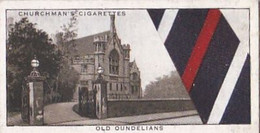 Well Known Ties 2nd 1935 - 42 Old Oundelians - Churchman Cigarette Card - Original - - Churchman