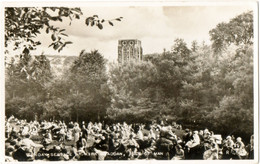 Sunday Service At Kirk Braddan, Isle Of Man 1956-Real Photograph - Isle Of Man