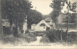 CPA Véron Le Ruisseau Du Moulin Coopératif Côté Ouest - Veron