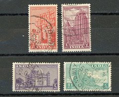 INDE - ANN. DE L'INDÉPENDANCE -   N° Yt 12+14+15+16  Obl. - Used Stamps