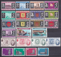 GUERNSEY - 1971 - ANNEE COMPLETE ! - YVERT N°34/56 ** MNH - COTE = 31 EUR - - Guernsey