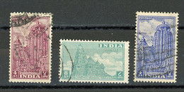 INDE - ANN. DE L'INDÉPENDANCE -   N° Yt 14+16+36  Obl. - Used Stamps