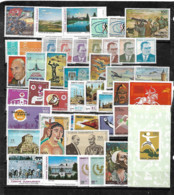 &Fi& TURKEY 1971 COMPLETE MNH** YEARSET. FINE CONDITION. - Full Years