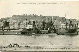 ROUEN -  LA SEINE Et Le QUAI Du MONT RIBOUDET - - Rouen