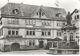 Nordhausen, Riesenhaus Am Lutherplatz, DDR-Foto-AK, Nicht Gelaufen - Nordhausen