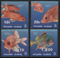 Pitcairn Islands (32). 2003 Squirrel Fish Set. Mint. Hinged. - Pitcairn