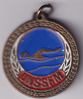 Delcampe - Médaille Natation UNSSFM Métal - Schwimmen