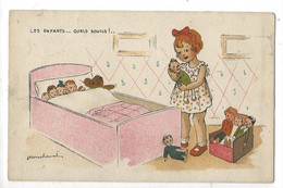 Cheval Jean (Illustrateur) : Petite Fille Et Ses Poupées En 1930 (animé) PF - Cheval