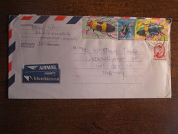 THAILAND AIRMAIL COVER With INSECTS STAMPS - Zonder Classificatie