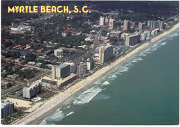 CPM ETATS-UNIS CAROLINE DU SUD MYRTLE BEACH - Vue Aérienne De La Plage - 1993 - Myrtle Beach