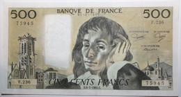 France - 500 Francs - 6-2-1986 - PICK 156e.15 / F71.34 - TTB+ - 500 F 1968-1993 ''Pascal''