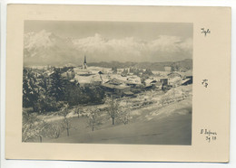 Tyrol Igls Unter Dem Schnee (Panorama, Totalansicht) Verlag Dr. Defner , Echte Photographie - Igls