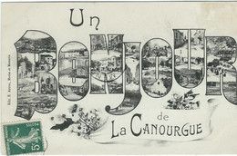 LOZERE : La Canourgue, Un Bonjour De... Multi-Vues - Sonstige Gemeinden