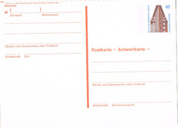 L-ALL-406 - ALLEMAGNE BERLIN Entier Postal Réponse Payée 40 Pf Chilehaus Hamburg - Postkaarten - Ongebruikt