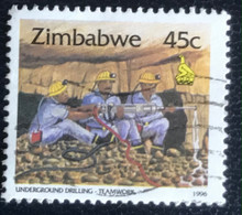 Zimbabwe - C3/41 - (°)used - 1996 - Mchel 578 - Cultuur Van Zimbabwe - Zimbabwe (1980-...)