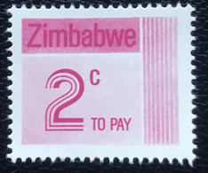 Zimbabwe - C3/41 - MNH - 1985 - Port - Cijfer - Zimbabwe (1980-...)