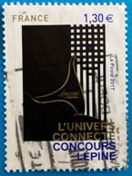 France 2017 : Concours Lépine. L'Univers Connecté N° 5141 Oblitéré - Gebraucht