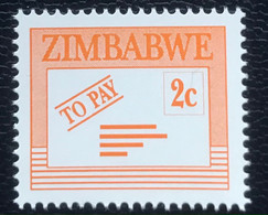 Zimbabwe - C3/41 - MNH - 1985 - Port - Cijfer - Zimbabwe (1980-...)