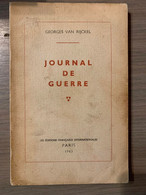 (1940-1945 ANTWERPEN) Journal De Guerre. - Weltkrieg 1939-45