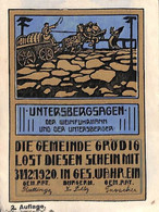 Notgeld Untersbergsagen 1920 - 60 Heller - Austria