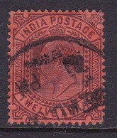 India Edward V11 12A  Purple (red) Good Used - Other & Unclassified