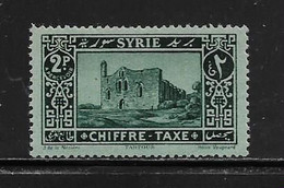 SYRIE  ( FRSYR - 90 )  1925  N° YVERT ET TELLIER    N° 34   N* - Timbres-taxe