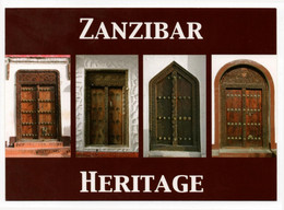 Tanzania Zanzibar Stone Town Wooden Carved Doors UNESCO - Tanzanía