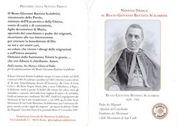 B. GIOVANNI BATTISTA SCALABRINI  - CON RELIQUIA - Mm. 95 X 134 - Religion & Esotericism