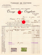 Tissage LEON CRUYPLANTS 1928 GENT GAND - Kleidung & Textil
