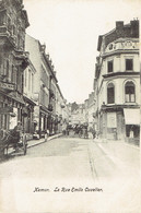 Namur Rue Emile Cuvelier Animation 1904 - Namur