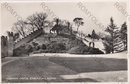 CARTOLINA  WARWICK CASTLE,WARWICKSHIRE,INGHITERRA,REGNO UNITO,ETHELPLEDA"S MOUND,NON VIAGGIATA - Warwick