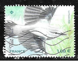 FRANCE Nature 2021 Oiseau Des Iles Tuit-Tuit   Timbre Yvert N° 5460 Oblitéré - Oblitérés