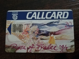 IRELAND /IERLANDE    CHIPCARD  20 UNITS  ROSE OF TRALEE 94         ** 6386** - Ierland