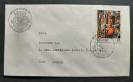 Portugal Cachet Commémoratif Expo Philatelique Condeixa 1988 Stamp Expo Event Postmark - Flammes & Oblitérations