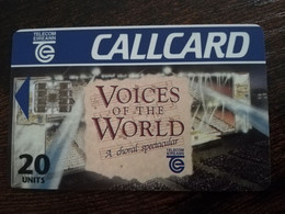 IRELAND /IERLANDE    CHIPCARD  20 UNITS  VOICES OF THE WORLD          ** 6388** - Ireland