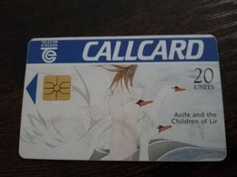 IRELAND /IERLANDE    CHIPCARD  20 UNITS  AOIFE AND THE CHILDREN OF LIR          ** 6389** - Irland