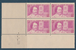 N° 438 BALZAC EN COIN DATE DU 02/05/39 ** - 1930-1939