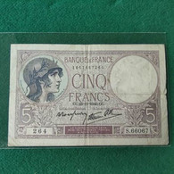 FRANCIA  5 FRANCS 1940 - 5 F 1917-1940 ''Violet''