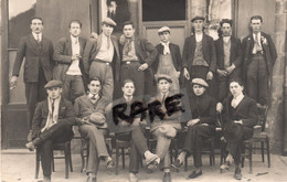 CARTE PHOTO,69,RHONE,MONSOLS,CONSCRITS,1936,RARE - Autres Communes