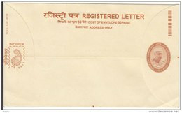 India Nehru & INDIPEX 2011, 17.00+5.00, PSE / Postal Stationery / Registered Letter / Envelope, Unused, - Briefe