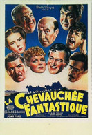 ► CPSM  Carte Affiche De Cinéma  La Chevauchée Fantastique - Affiches Sur Carte