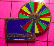 513F Pin's Pins / Beau Et Rare / THEME : JEUX / JEU TELE LE MILLIONNAIRE FRANCIASE DES JEUX - Jeux