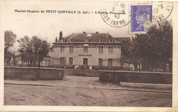 CPA Hôpital-Hospice De Petit-Quevilly L'Entrée Principale - Le Petit-quevilly