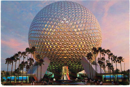 CPM ETATS-UNIS FLORIDE ORMANDO - Walt Disney World Resort - Spaceship Earth - 1987 - Orlando